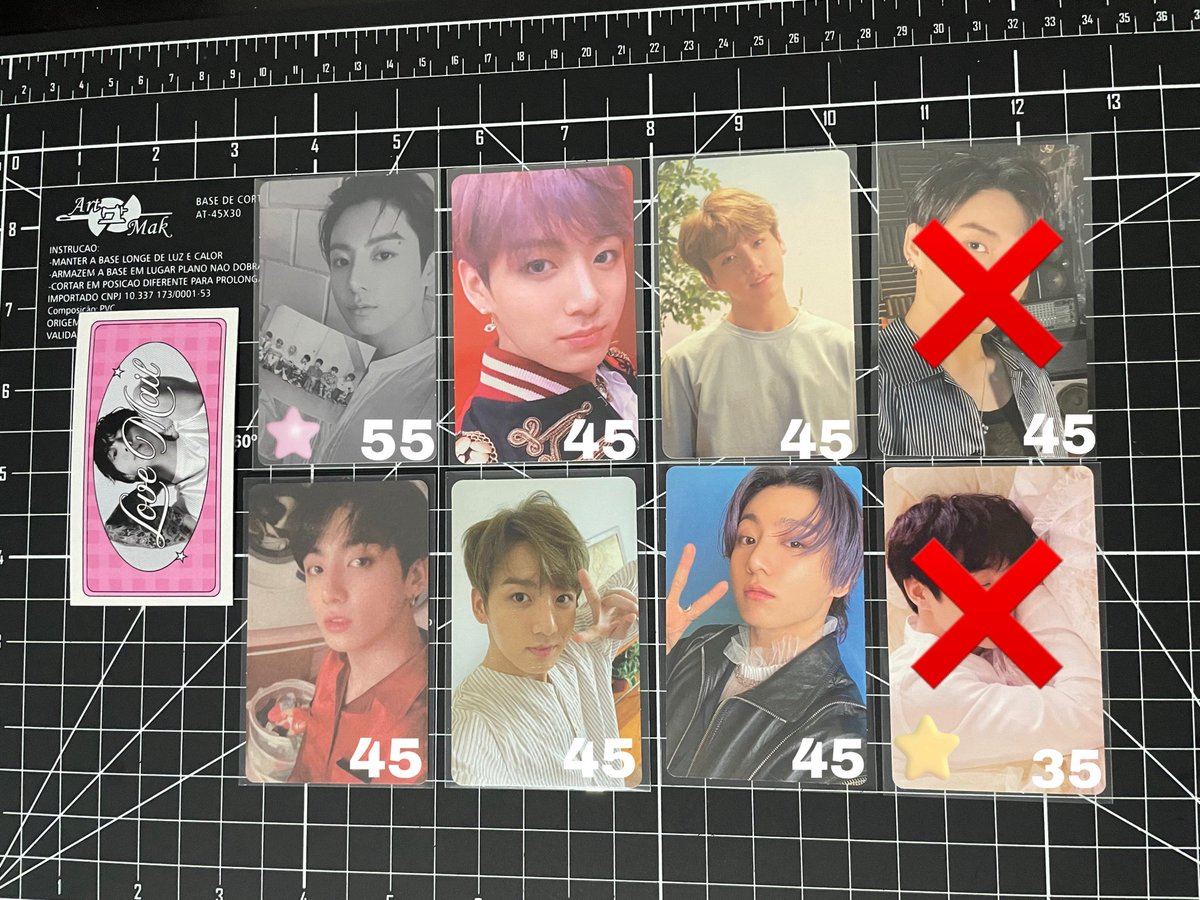 Jimissi6's tweet photo. Venda cards JK 

* valores na imagem + frete 
* ⁠envio terça feira https://t.co/KDdI78sx8i