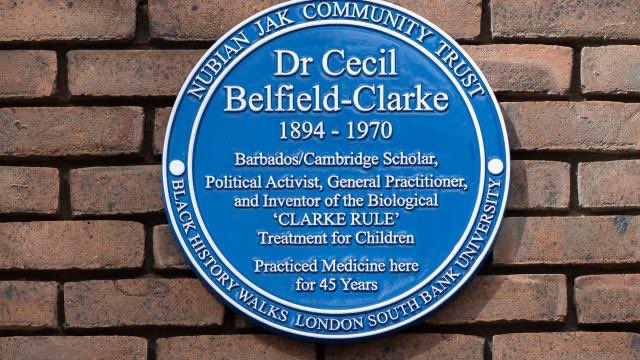 IGoBySJ's tweet photo. Born in Barbados 1894 Dr Cecil Belfield Clarke came to the UK in 1914 to study medicine at Cambridge. A gay Black pioneer, he practised in South London for 50 years, championed racial equality &amp; developed Clarke’s Rule an early formula for calculating children’s medicine dosages https://t.co/FYwDdliFVz