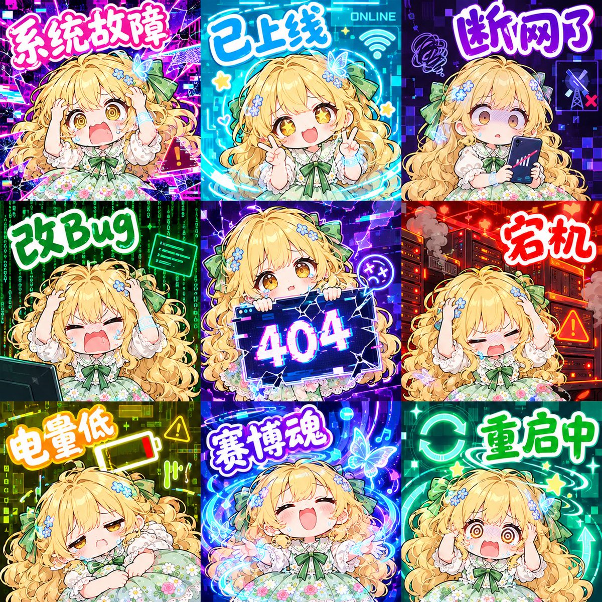 ai_li8668's tweet photo. 自创ip表情包，萌萌哒 https://t.co/VA7sRlUPpy