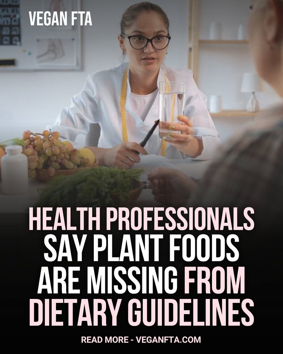 teamveganfta's tweet photo. Many health professionals believe key plant foods are underrepresented in national dietary guidelines, according to new research from ProVeg International and the University of Göttingen, Germany. 🥦
Read the full article ⬇️
https://t.co/ekQJxPremO
#plantbasedfood #nutrition #health