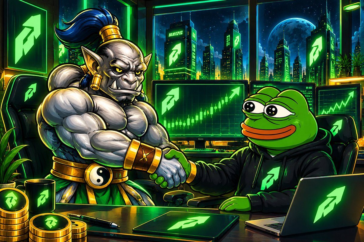 Gorofuriematt's tweet photo. $GORO 
👑 LEGENDS MEET. A NEW CHAPTER BEGINS.
🐸 PEPE defined an era.
⚡ GORO brings a new face to meme culture.
Built on art. Driven by community. Ready to make noise on RH Chain.

$GORO — The next chapter starts here.
#GORO #RHChain #PEPE #MemeCoin #Crypto #Web3 #MemeCulture https://t.co/2zjDZ1uOoC