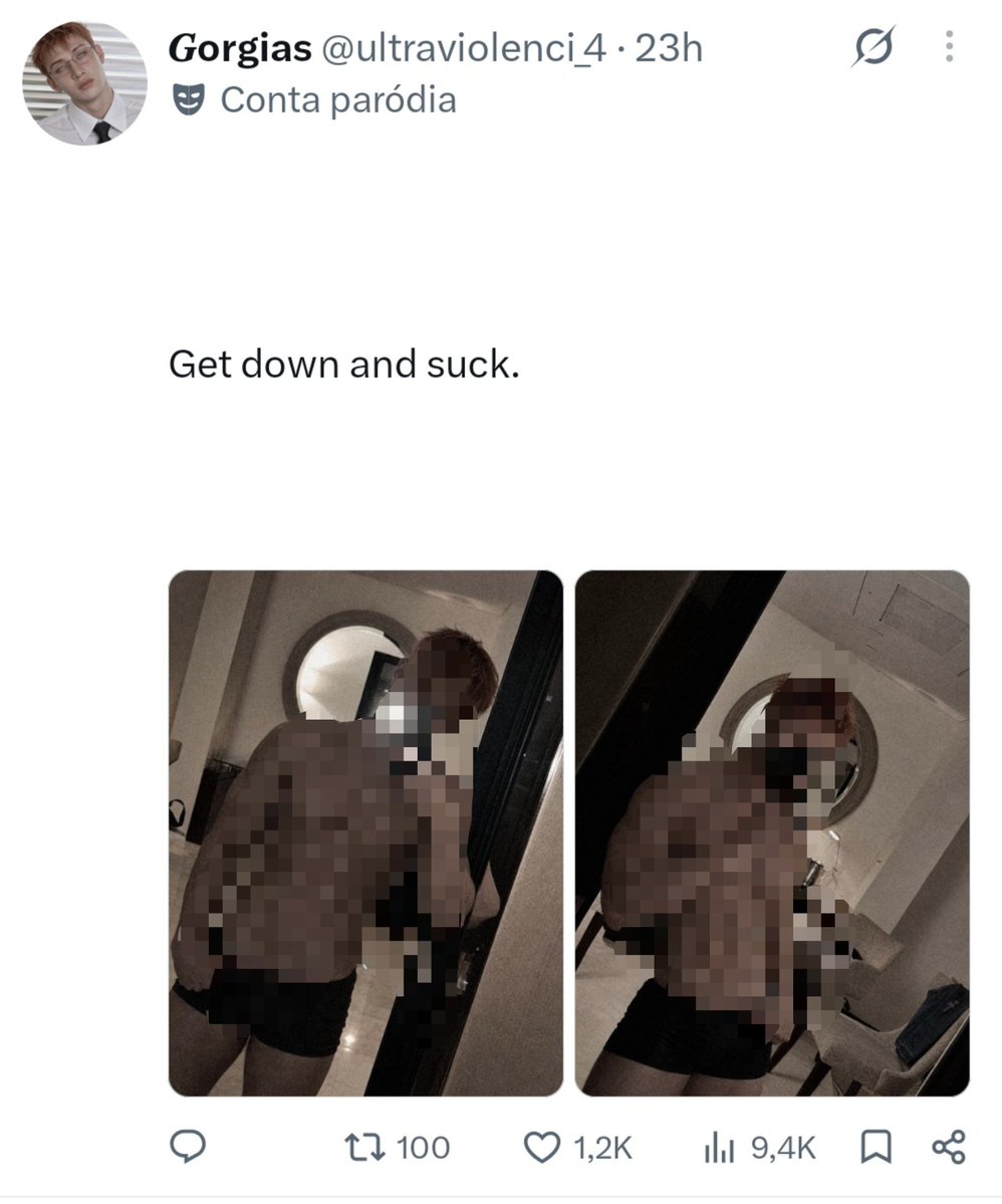 yoncelixie's tweet photo. Esse perfil, com uso de IA, cria conteúdos pornográficos utilizando a imagem do Chan. E o pior, tem muito engajamento. 

Bloqueiem e denunciem.

Link do perfil: https://t.co/t77fJmh6Br https://t.co/VWb4JBhZ5l