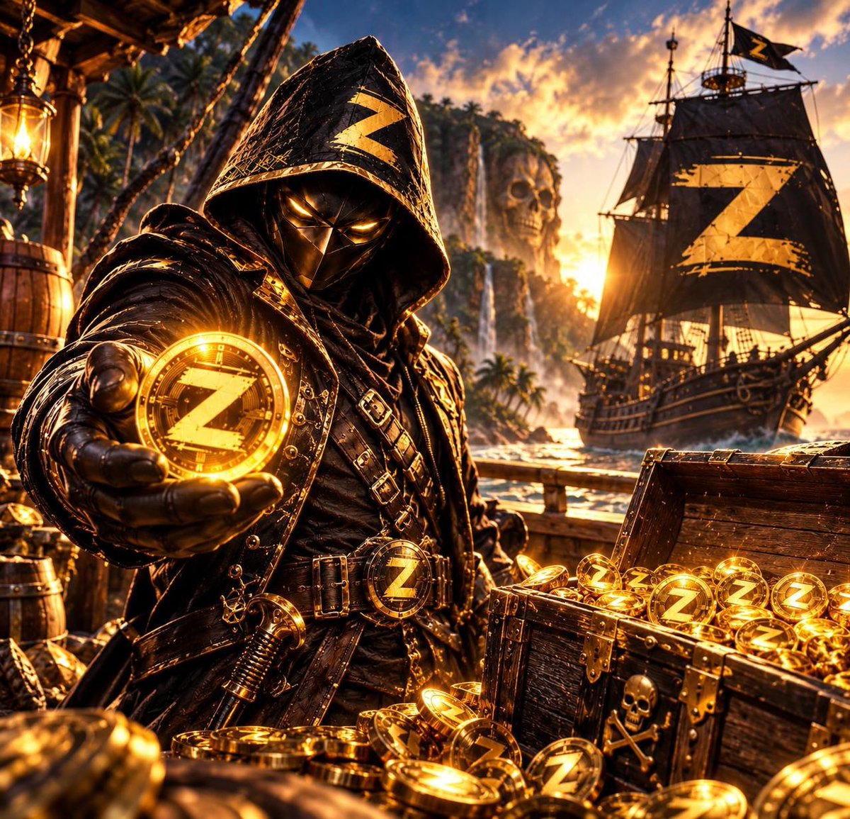 ZHUNTznt's tweet photo. 🏴‍☠️ THE HUNT HAS BEGUN. THE TREASURE IS REAL. 💰

A mysterious hunter. A hidden treasure. A new adventure on Solana.

⚡ Hold $ZHUNT. Earn $ZEC rewards.
🏆 Unlock GOLD treasures with solana:Xsv9hRk1z5ystj9MhnA7Lq4vjSsLwzL2nxrwmwtD3re.
🔱 Follow the clues. Discover the unknown.
The greatest treasures aren't given away. They're discovered.
Are you ready to join the hunt? 🏴‍☠️

#ZHUNT #ZCASH #SOLANA #Memecoin #Crypto
