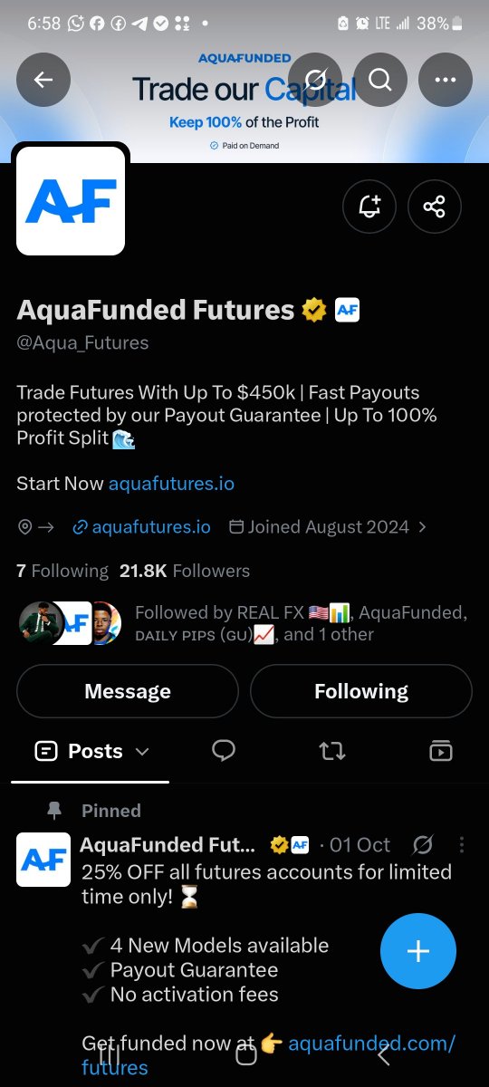 Wondermediaa's tweet photo. @pips_daily @AquaFunded @shepherd_fx @Aqua_Futures @LewisAquaFunded @Just_Kizzyfx @abumanap10 @Danieltrades @RIO_HUB_ @ObaObaziz56 All Done ✔️ 

@forex_trad52632 
@lanah4k
@Kings022439 
Let's get this guys 👌 https://t.co/6Krq8UyjOD