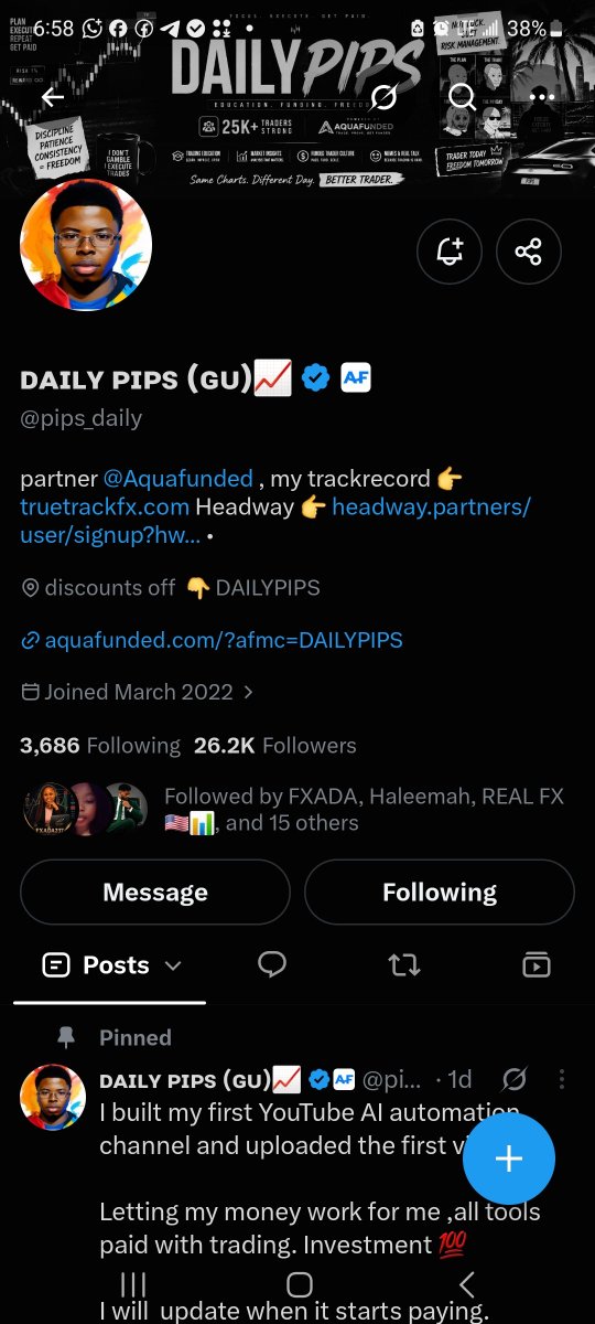 Wondermediaa's tweet photo. @pips_daily @AquaFunded @shepherd_fx @Aqua_Futures @LewisAquaFunded @Just_Kizzyfx @abumanap10 @Danieltrades @RIO_HUB_ @ObaObaziz56 All Done ✔️ 

@forex_trad52632 
@lanah4k
@Kings022439 
Let's get this guys 👌 https://t.co/6Krq8UyjOD