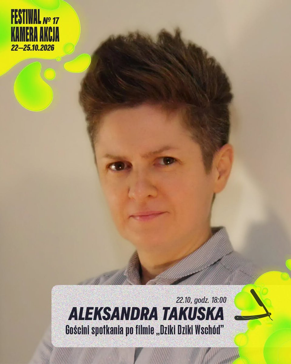 FestKameraAkcja's tweet photo. To ONE stoją za najgłośniejszymi polskimi tytułami tego roku! 👀
Wyraziste kino i rozmowa po seansie — czyli wszystko, co na festiwalu najlepsze! 
✍️ Rezerwujcie czas na kolejne spotkania w programie 17. FKA! Karnety w sprzedaży tylko do tego wtorku!
https://t.co/mgO4hz9ji8 https://t.co/1hOW0fhMXD