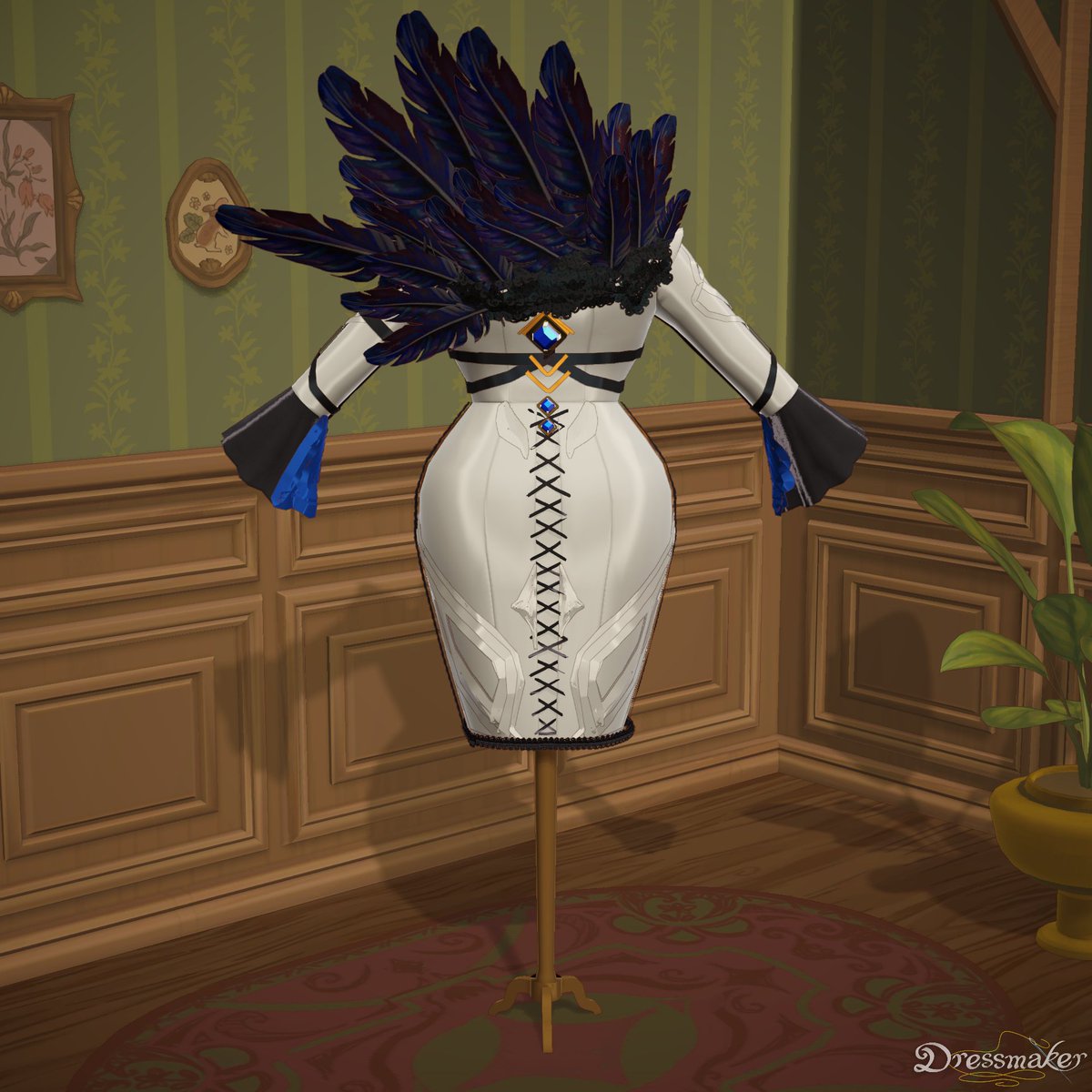 rip_animita's tweet photo. Dottore inspired dress 🧪 #dottore https://t.co/jq54oyLvum