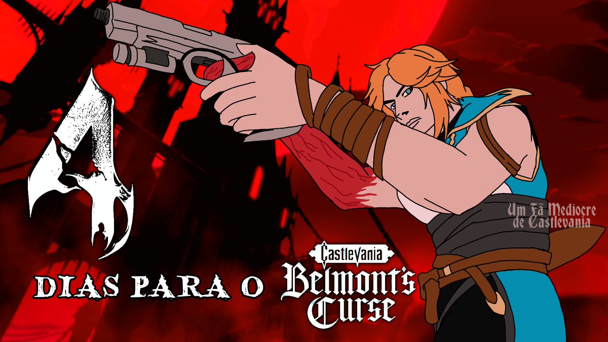 FaMediocre's tweet photo. 4 dias para o Belmont's Curse https://t.co/PtotxL58j9