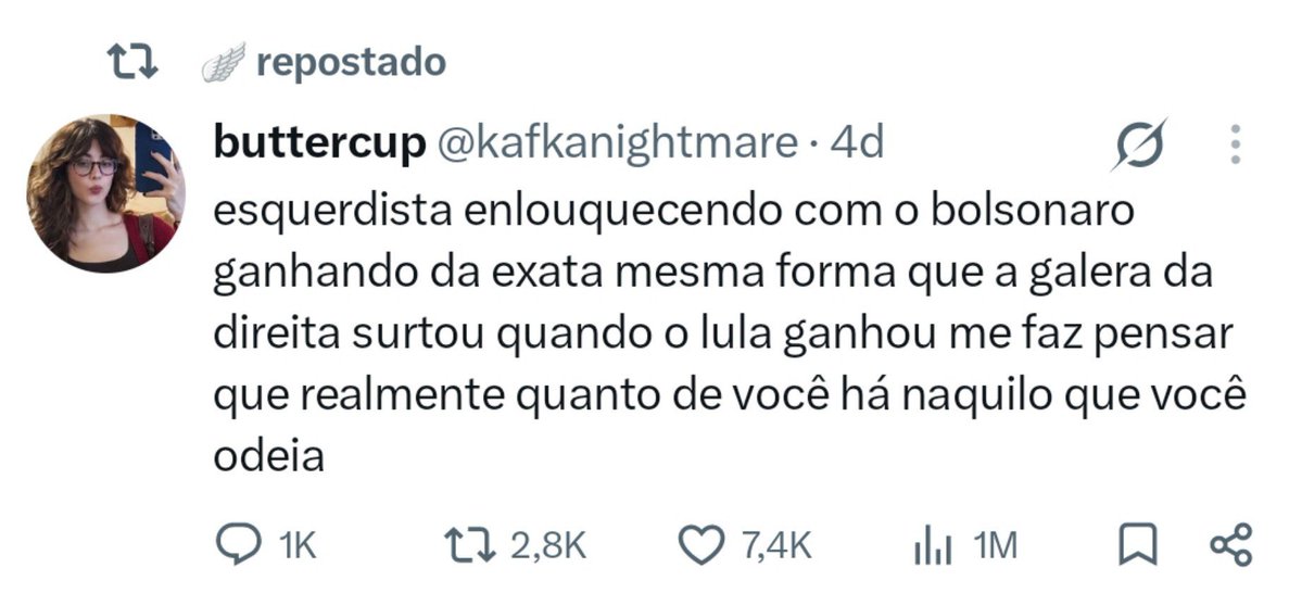 flowzzzs's tweet photo. @2geoss @polkaditos mas se faz de pão de pra levar linguiça https://t.co/a6T0n8AhFd