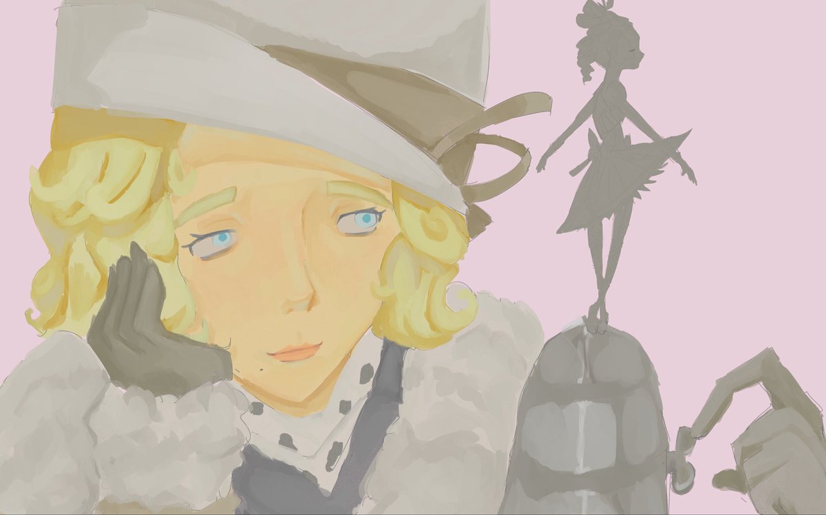 blodeuwedd611's tweet photo. #identityV its my first time drawing evelyn Oops https://t.co/i9LRHLI7hH