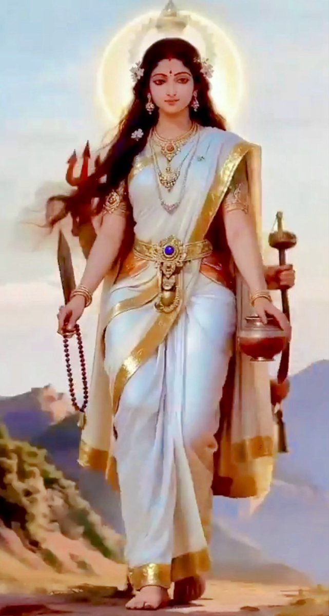 Gravim71's tweet photo. या देवी सर्वभूतेषु #मां_ब्रह्मचारिणी माँ रुपेण संस्थिता।

या देवी सर्वभूतेषु , शक्ति रुपेण संस्थिता I 

या देवी सर्वभूतेषु , बुद्धि रुपेण संस्थिता।

या देवी सर्वभूतेषु , लक्ष्मी रुपेण संस्थिता।

नमस्तस्यै, नमस्तस्यै, नमस्तस्यै नमो नमः।

#नवरात्रि_की_हार्दिक_शुभकामनाएं 💐🙏 https://t.co/KVdzRs5RFs
