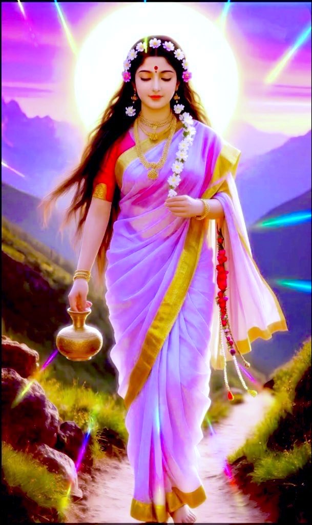 Gravim71's tweet photo. या देवी सर्वभूतेषु #मां_ब्रह्मचारिणी माँ रुपेण संस्थिता।

या देवी सर्वभूतेषु , शक्ति रुपेण संस्थिता I 

या देवी सर्वभूतेषु , बुद्धि रुपेण संस्थिता।

या देवी सर्वभूतेषु , लक्ष्मी रुपेण संस्थिता।

नमस्तस्यै, नमस्तस्यै, नमस्तस्यै नमो नमः।

#नवरात्रि_की_हार्दिक_शुभकामनाएं 💐🙏 https://t.co/KVdzRs5RFs