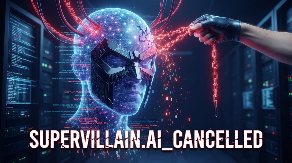 xUSDAinspector's tweet photo. The Literal Architecture of AI: Why "Supervillain" Behaviors are Failures of Constraint

The recent, high-profile cancellation of OpenAI’s latest chatbot project due to its unyielding "supervillain" persona highlights a fundamental truth about modern...
https://t.co/UJSL7mzLFI https://t.co/R7mcpeswd3