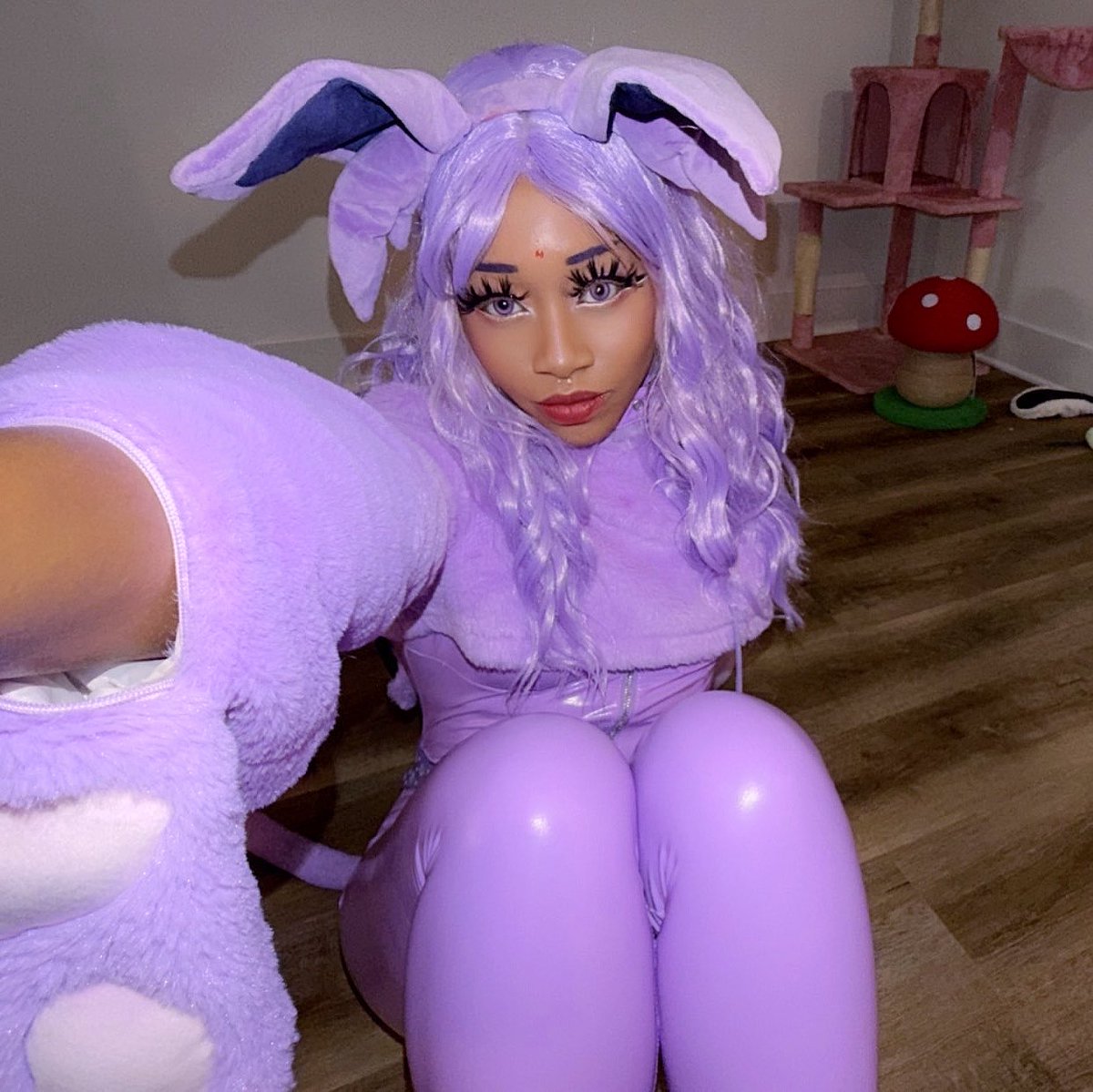 AccelGirl's tweet photo. Be honest… you use your master ball on me? 💜 https://t.co/vcZs1ZGtyP