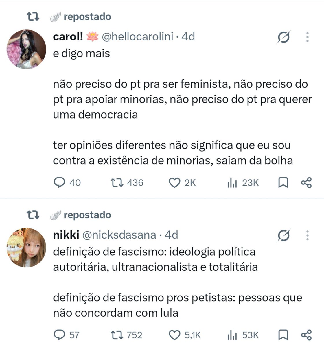 flowzzzs's tweet photo. @2geoss @polkaditos mas se faz de pão de pra levar linguiça https://t.co/a6T0n8AhFd