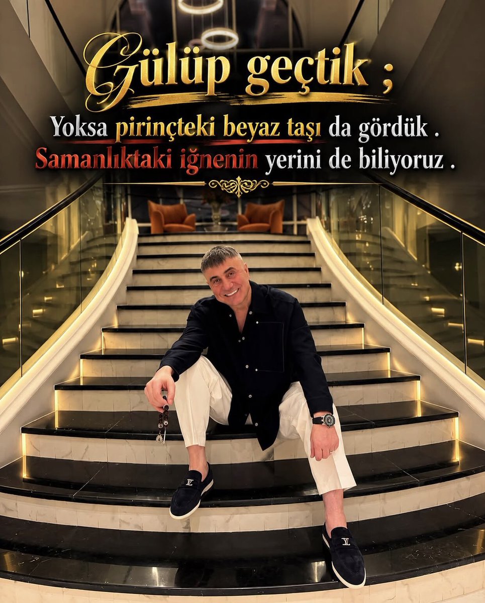 Mustaf79999's tweet photo. Gülüp geçtik;
Yoksa pirinçteki beyaz taşı da gördük.
Samanlıktaki iğnenin yerini de biliyoruz .
@sedat_peker 🇹🇷🤘🏻

@pekermedya @COLASLANl @hizirreis999 @yvzayd 

#SEDATPEKERREİS #sedatpekerkardeşliği #sedatpeker #SedatPekerHalkınYanında #ReisBuSesiDuy #SEDAT_PEKER https://t.co/5jC4F4VYi8