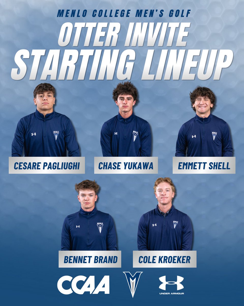MenloAthletics's tweet photo. Back in the Bay! 🌊🏌️‍♂️

Five Oaks from Menlo Men’s Golf will return to the Seaside area for the start of Cal State Monterey Bay’s Otter Invitational tomorrow!

#GoOaks #itsOAKtime #MenloMGolf #NCAAD2 #CCAA https://t.co/LUWslljcWx