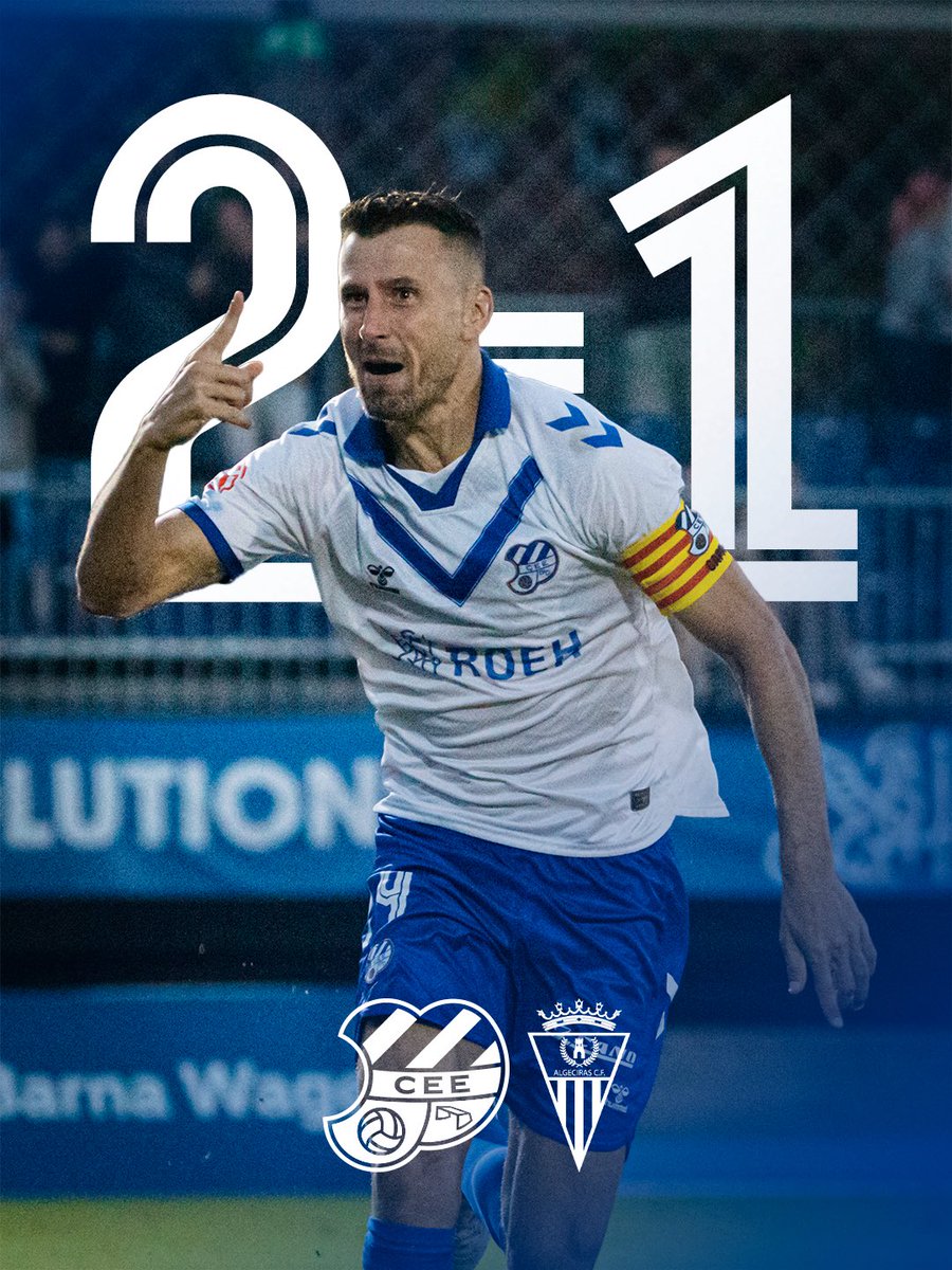 CEEuropa's tweet photo. 90’ | 🏁 𝐅𝐈𝐍𝐀𝐋

SEGONA VICTÒRIA CONSECUTIVA A CAN DRAGÓ! 

Europa 2 - 1 Algeciras

⚽️ Khalid i Cano

#EuropaAlgeciras #PrimeraFederació https://t.co/zGQv1meXCM