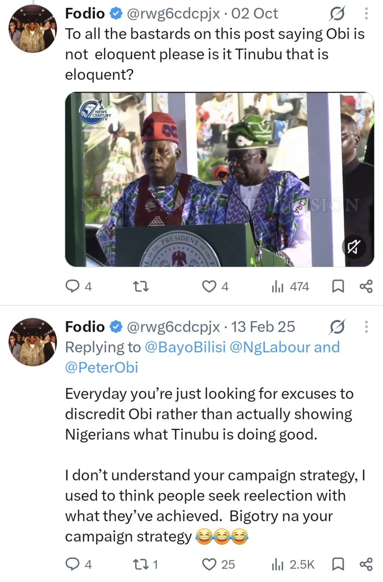 efico9t9's tweet photo. @rwg6cdcpjx @ruffydfire It's super easy to know a typical gullible and hungry headless mob #obidient supporter of @PeterObi.

Sense is usually faraway from them. https://t.co/3mNmkR6hZR