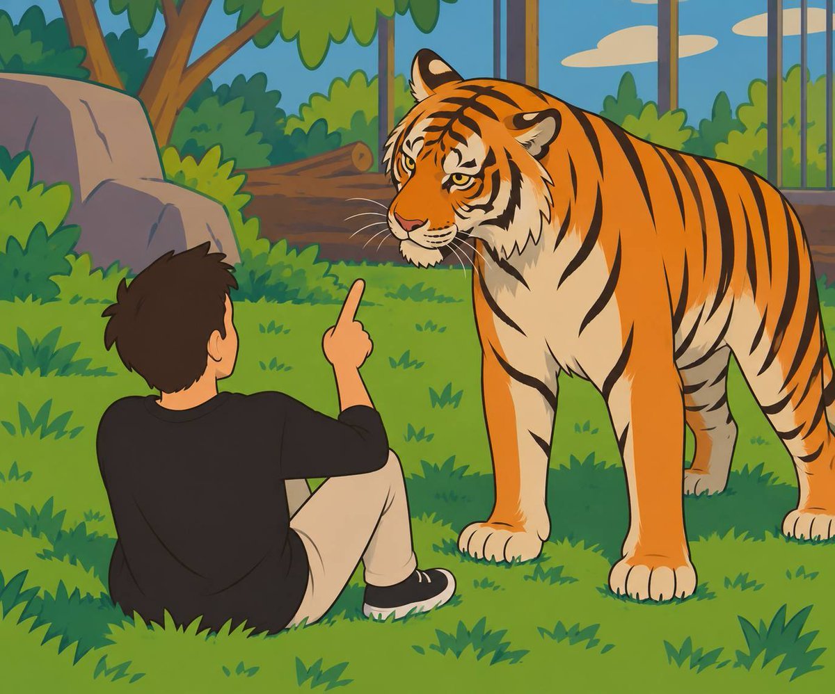 AltaiTigerNews's tweet photo. The tiger was just going about its day as usual when the man entered his territory. We can’t blame the tiger in this situation. The mans carers should be punished, but Altai is innocent https://t.co/YnAOxHkinR