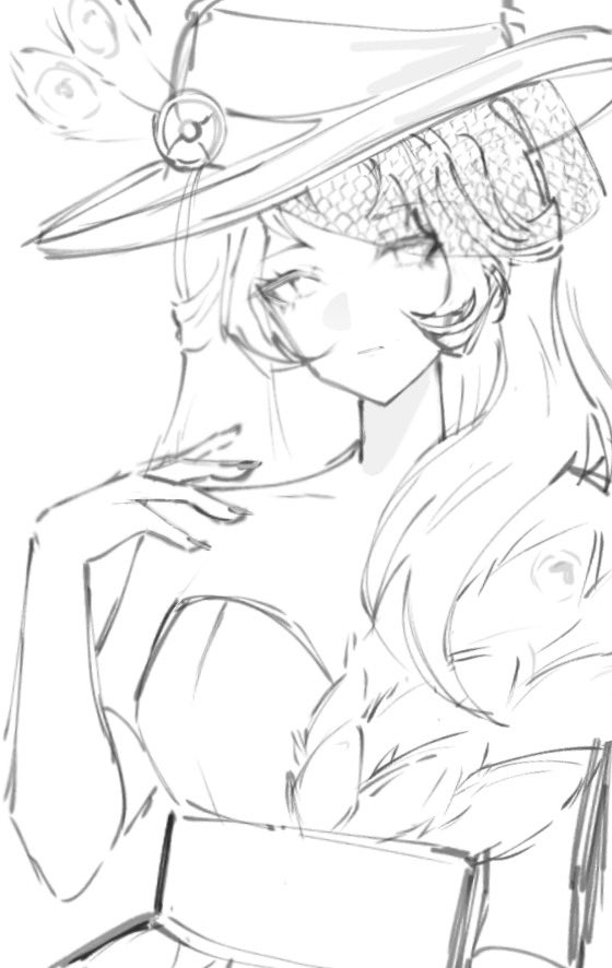 valvalentinee's tweet photo. ismene doodle https://t.co/lnbGsLC0oO