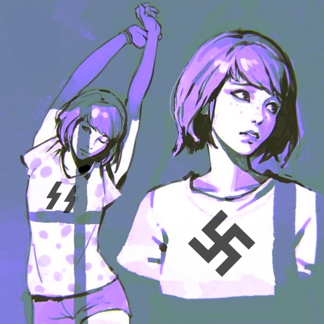 koomerdotwav's tweet photo. Life is Strange is the best out of all the episodic adventure games, actually. 
 And if you didnt sacrifice Arcadia Bay to save Chloe you're a semitic slave-moralist incapable of any loftier expression intrinsic to the hyperborean spirit of the Aryan man btw https://t.co/5LWsbAa8ow