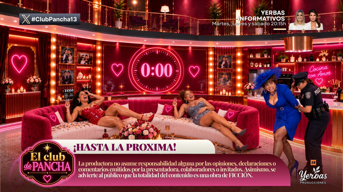 ElClubdePancha's tweet photo. 🚨Greta NO consigue el reto y se la lleva a una agente de imigración. ¿Cuál será el futuro de la pobre Greta?

👋La semana que viene sabremos que pasará con ella. Hasta el proximo domingo a las 21:30H!

💋#ClubPancha13 https://t.co/drTW7mISxG