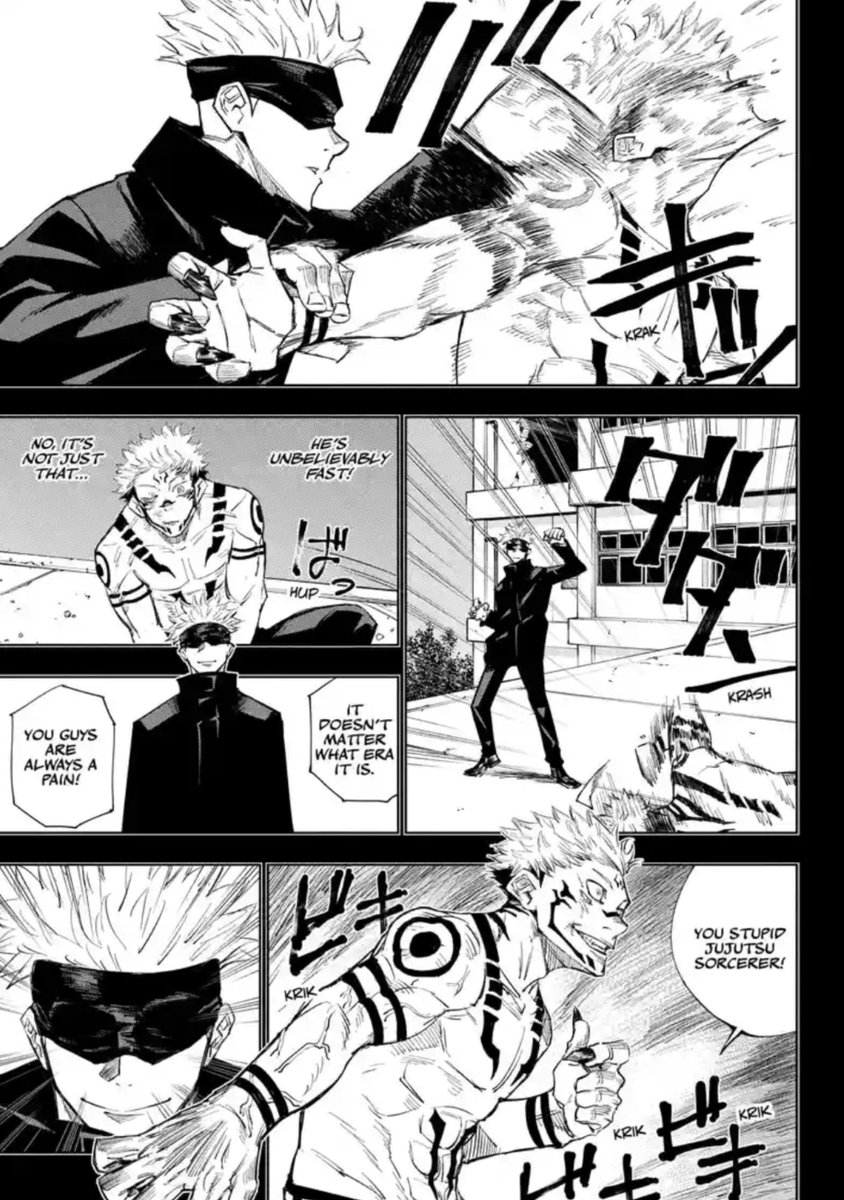 Jorge3926's tweet photo. Sinceramente gostei da arte do mangá de jujutsu, não achei tão poluída igual outras obras https://t.co/nEqBpZMHg7