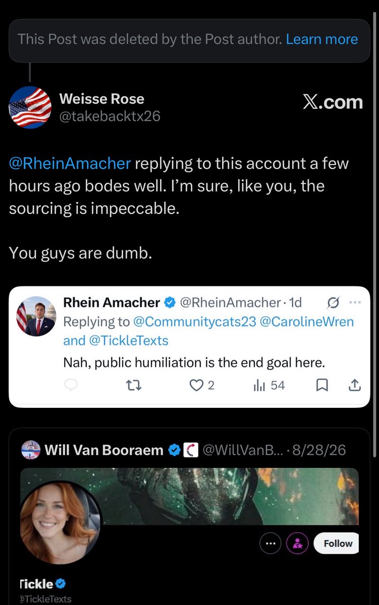 chris_komatsu's tweet photo. Hey why is @CarolineWren deleting tweets where she made false claims about Talarico being admitted to a mental health facility? https://t.co/S4qC0aiKc2