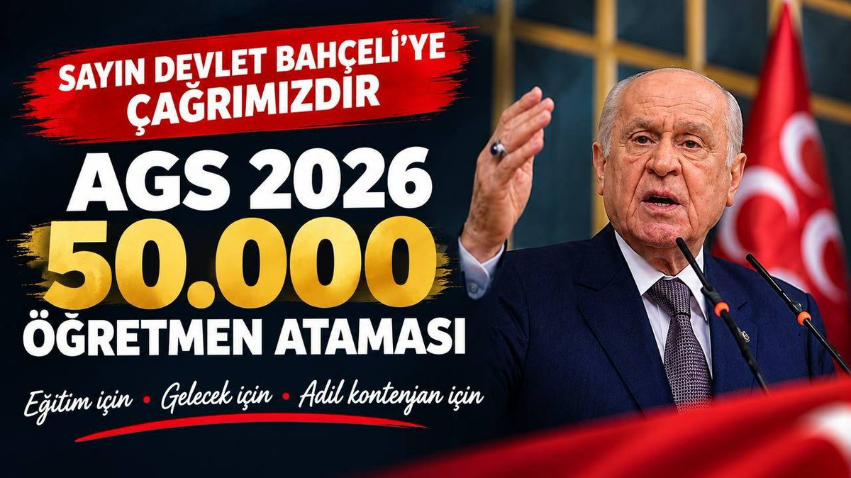 A43025775's tweet photo. Ulusal sınavlarda yüksek başarı yetkin eğitimcilerle yakalanır. BİR SÖZÜN YETER ifadesi öğretmenlerin kalbi için çok değerlidir. 2026 AGS ile 50 BİN KONTENJAN bekliyoruz. @Akparti @hasandogan #TürkmenbeyiAgs50Bin https://t.co/oMbskSoM3b