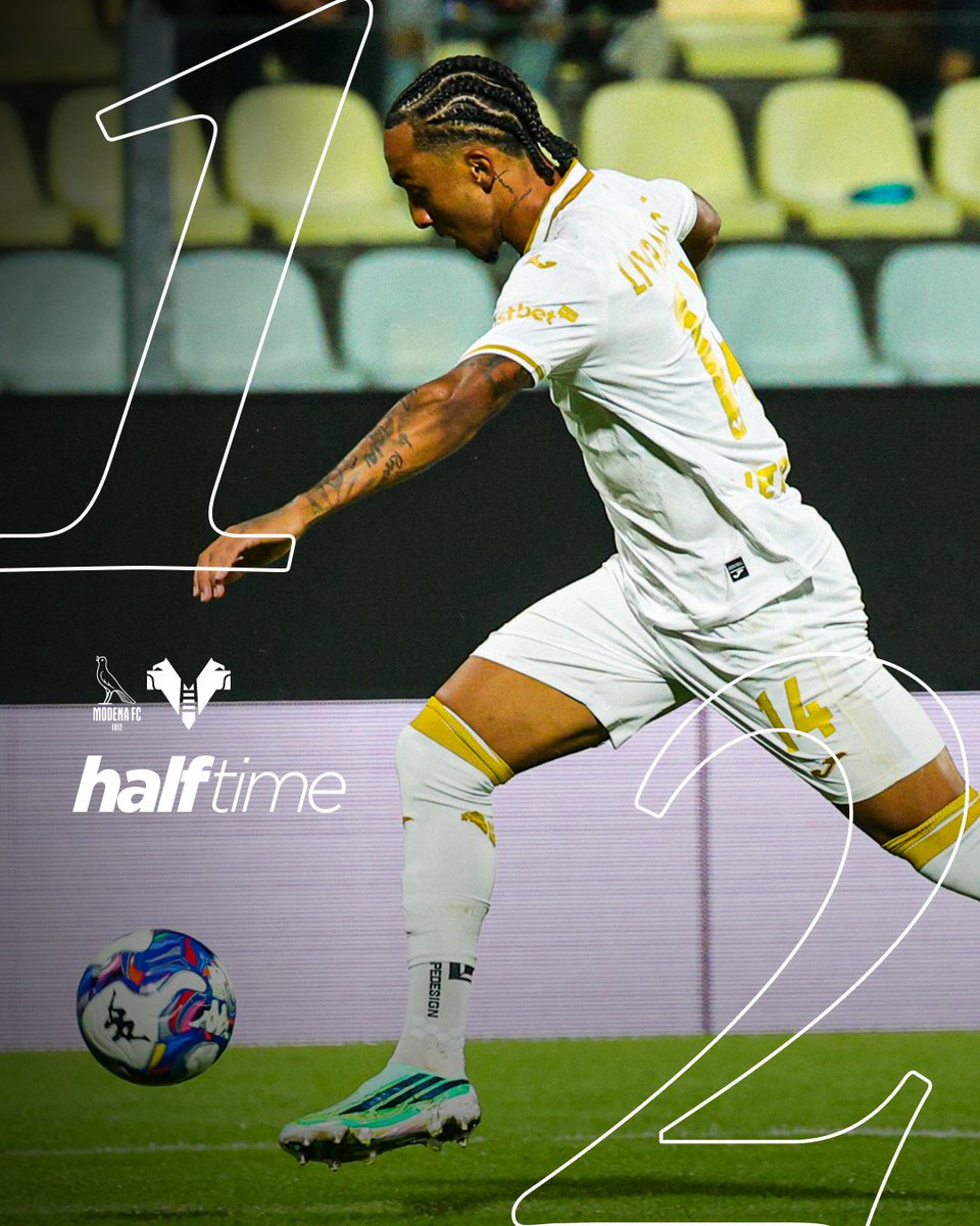 HellasVeronaFC's tweet photo. 45'+2' | FINE PRIMO TEMPO

#ModenaVerona 1-2

#DaiVerona #SerieBKT https://t.co/aBz0m7eKv2