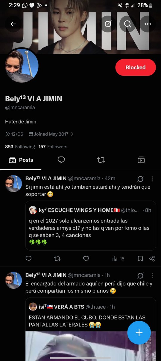miniedollieboy's tweet photo. chicas dejo esta cuenta para q le den report y block, segun se hace llamar fan de jm pero tira este tipo de comentarios pasivo-agresivos hacia él y los demás chicos ‼️

@/jmncaramia https://t.co/MMhj6TheKp