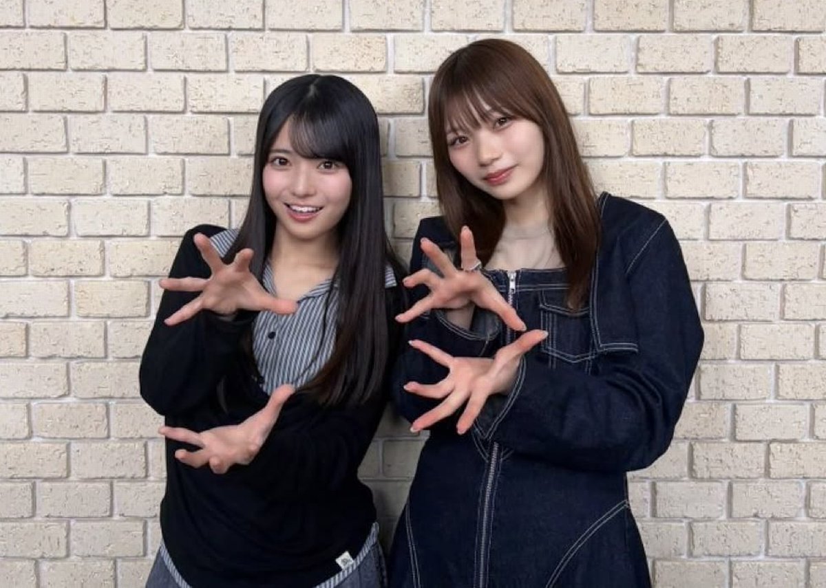 dendou46's tweet photo. #乃木坂46　#乃木坂46ツーショット
#瀬戸口心月　#岡本姫奈
※乃木のの https://t.co/79Zl6i4f5Y