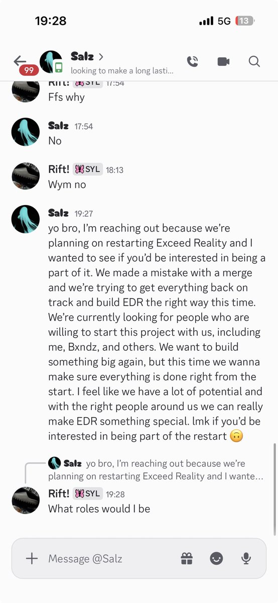 realceomagicc's tweet photo. Great way to find staff for your clan poach your old teams owners 

GGS 

EDR CLAN is back https://t.co/XUpaIwyniL