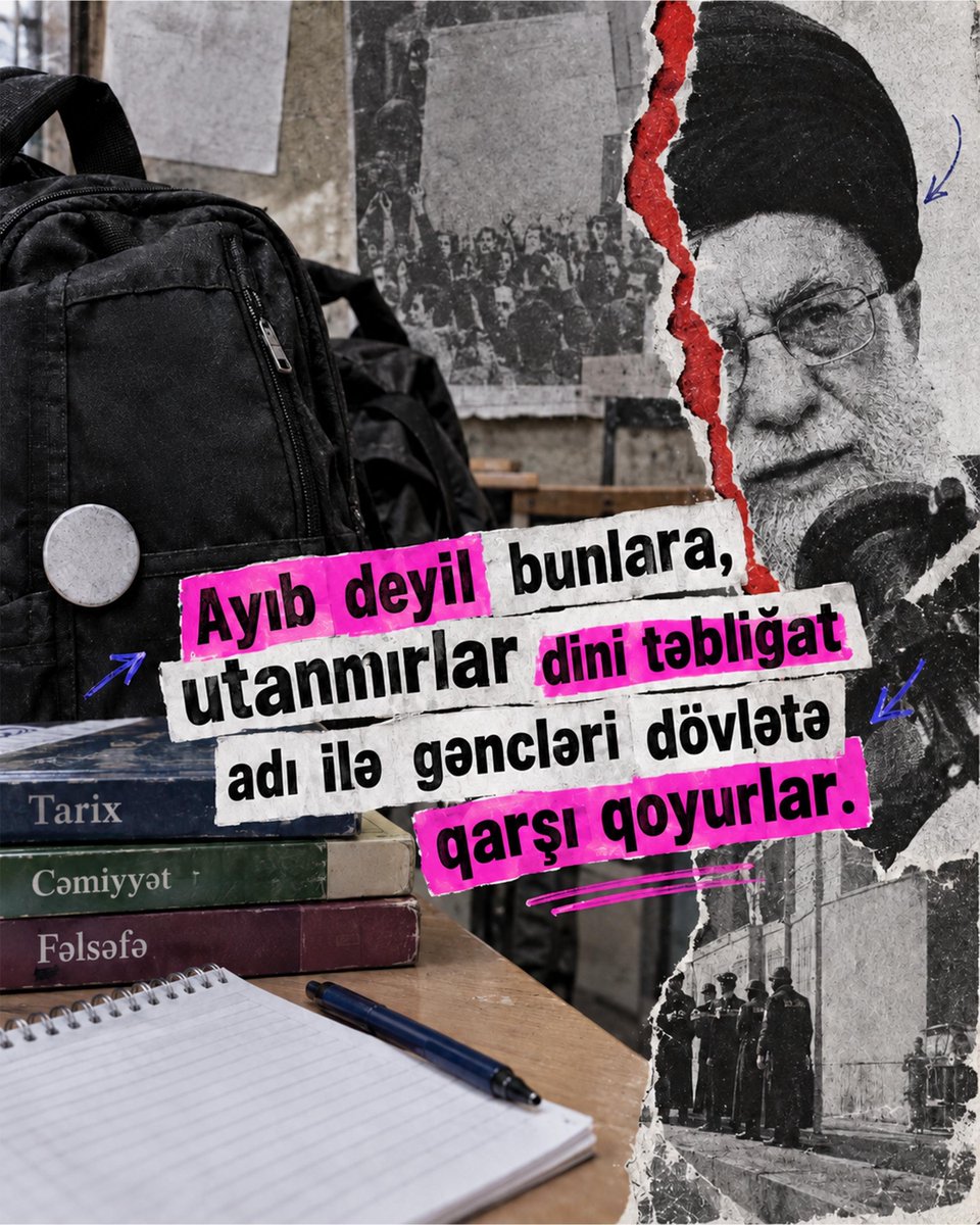 BIZ_AZ_'s tweet photo. DİQQƏTLİ OLAQ, TƏXRİBATLARA ALDANMAYAQ❗️

XALQIMIZ ÖZ DİNİNİ DƏ TANIYIR, DÖVLƏTİNİ DƏ QORUYUR

Azərbaycanın informasiya məkanında təxribat xarakterli paylaşımlara qarşı diqqətli olmaq hər birimizin məsuliyyətidir.

#Azərbaycan  #TəxribatlaraYox #SosialMedia #MəktəbliForması https://t.co/Ci7rVStu6F