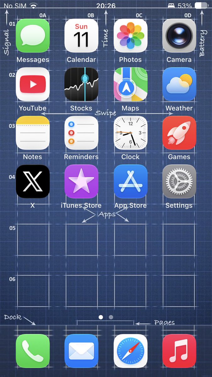 jvepng's tweet photo. Thanks man! the icons grew and the grid is tighter so it’s not as satisfying 9 years after 🫩 https://t.co/Ny1jS6Yi7S