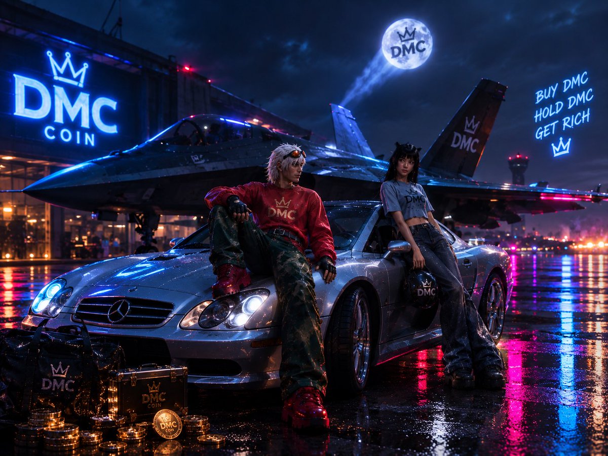 DmcCoin111's tweet photo. We don’t chase the spotlight — WE ARE THE SPOTLIGHT. 🖤👑

🚀 One vision. One community. One mission: TO THE MOON! 🌕

The empire is loading… ⏳👑
MORE THAN A MEME. IT’S A MOVEMENT. 🔥

#DMCCoin #DMC #ToTheMoon #CryptoCommunity #MemeCoin #DiamondHands 💎 #CryptoLifestyle 🚀 https://t.co/CI9IvWO9ly
