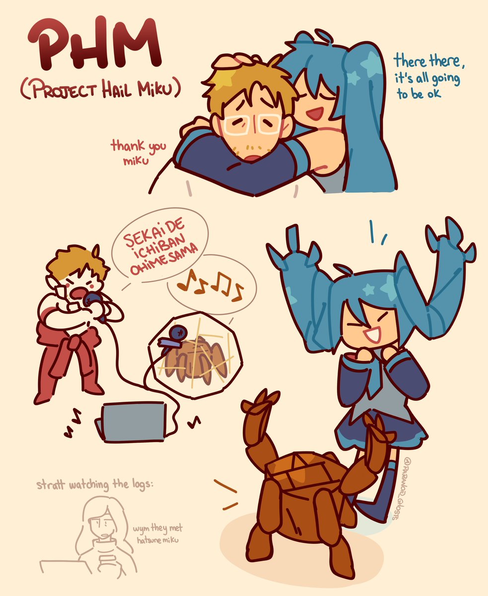 paranoid_ghosts's tweet photo. grace and rocky have a very unexpected encounter...(it's project hail miku time) https://t.co/M1qZfGf4nL