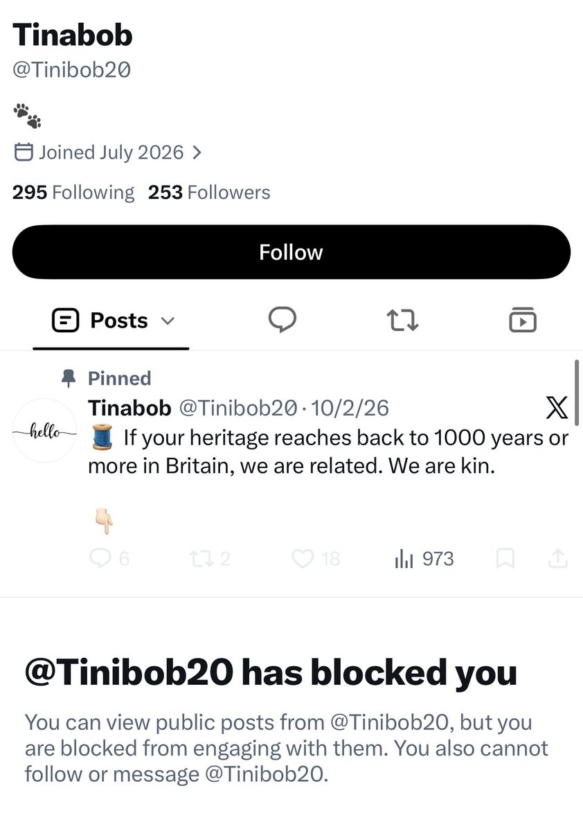 theindigequeer's tweet photo. Tries to explain how Wildlife Conservation works &amp; how Yorkshire Wildlife Park is part of wildlife conservation programs > blocks me after showing they’re racist 

Can’t make this up, the jokes write themselves 😭 https://t.co/7LIrzZ3HxE