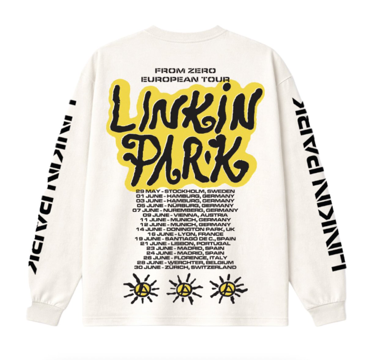 ohmgeist's tweet photo. I’m teaming up again with my dear friends @LPLive to give away one Linkin Park x Deus Ex Machina long sleeve size M.

To enter, please answer this question:
If you had to introduce Linkin Park to someone using only deep cuts (no major singles), which three songs would you pick? https://t.co/mENIpnCKzT
