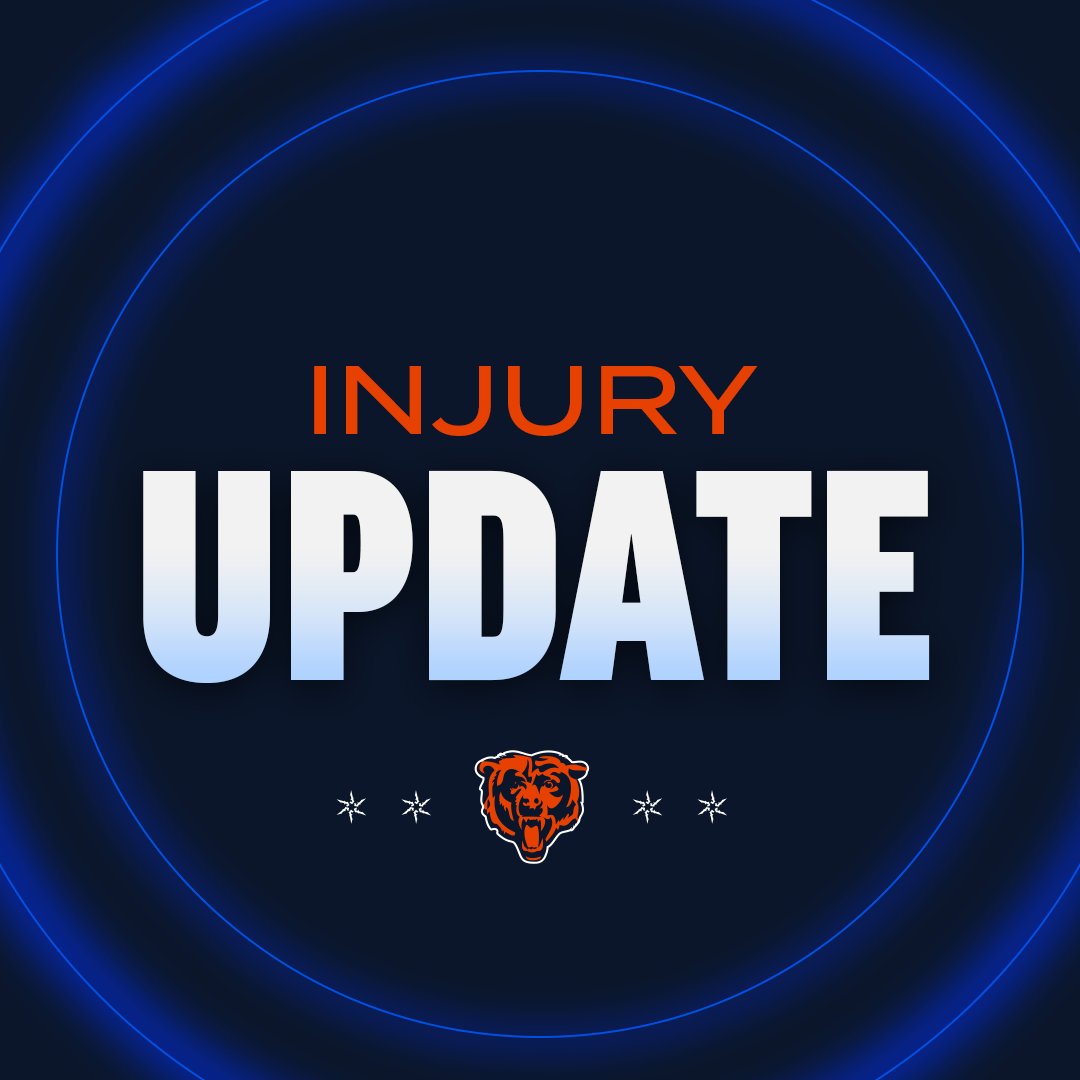 BearsPR's tweet photo. #Bears DL Dayo Odeyingbo (Quad) is Questionable to return. https://t.co/0v4TIw9onA