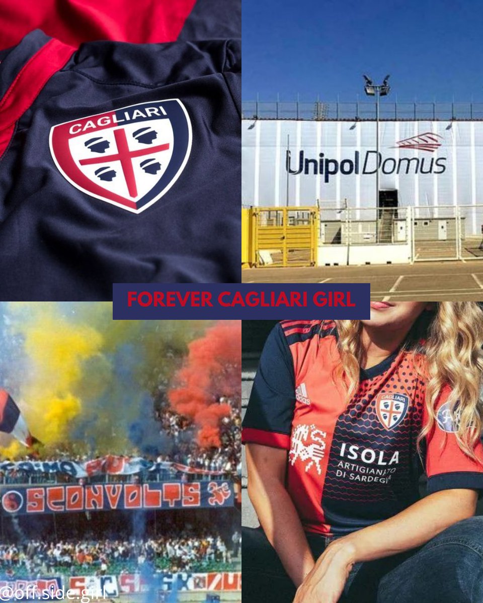 off_side_girl's tweet photo. Benvenuti a Cagliari 💙❤️
#CagliariJuventus #offsidegirl https://t.co/pJBpuGQxUw