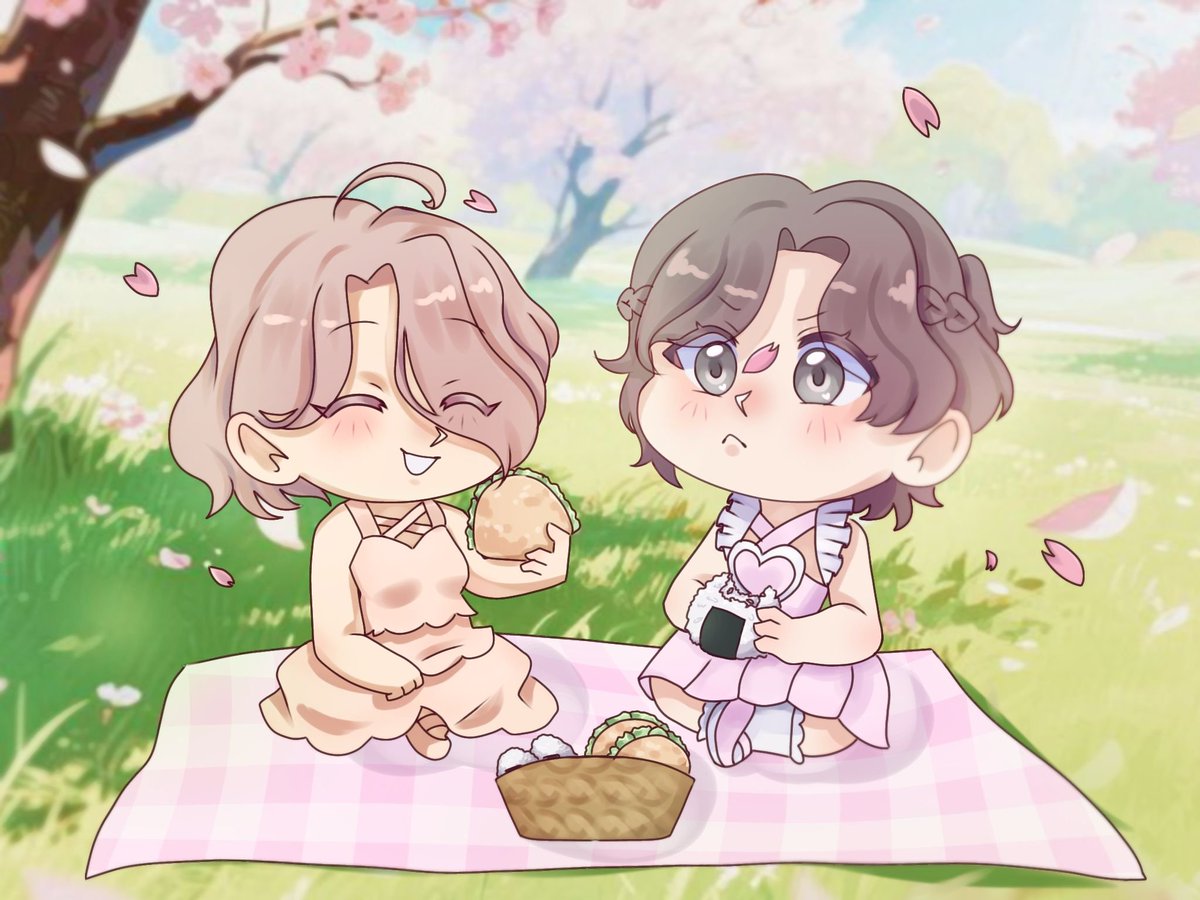 My_sunflower_06's tweet photo. Finished an art trade with a moot of mine! And look at just how adorable they made cakeblossom! ♡

Art by @/moonlight_dot

#yumetwt https://t.co/xVgiD4Qbrj