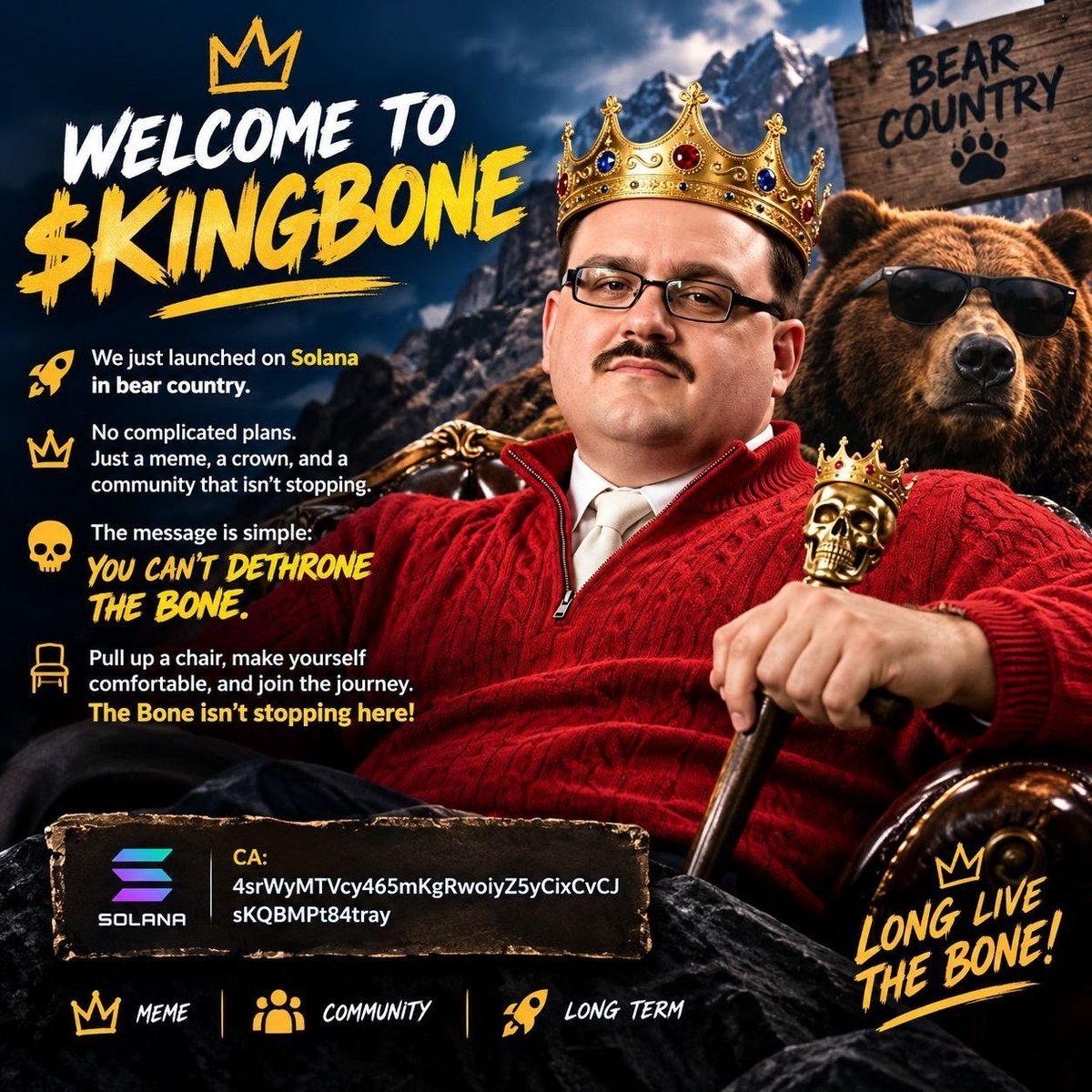 KingBoneToken's tweet photo. $KingBone

https://t.co/BPihpkQfgF https://t.co/xyoHFe7aOL