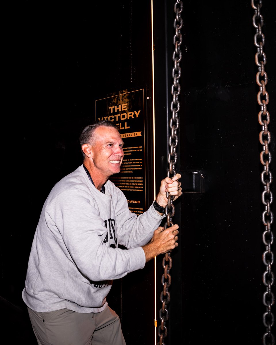 JohnPurdueClub's tweet photo. The sound of victory 🔔 

Dave and Jacque Owens helped bring Purdue’s historic Victory Bell back to Ross-Ade Stadium.

Last night, after the Boilermakers defeated Minnesota, they were there to ring it themselves. 

@BoilerFootball x #BoilerUp 🚂 https://t.co/qC89TR1HGm