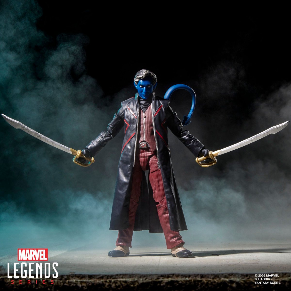 preterniadotcom's tweet photo. Hasbro Marvel Legends Marvel Studios Avengers: Doomsday Nightcrawler. Preorders open Wednesday, October 14th at 1 PM ET. General release. https://t.co/E6TOk6Dwhk
