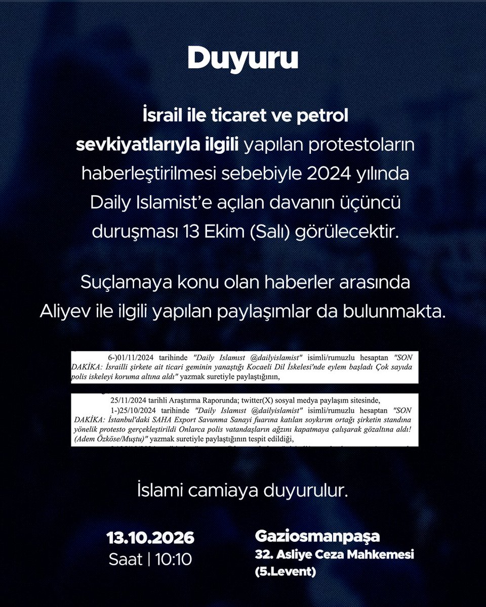 dailyislamist's tweet photo. İslami camiaya duyuru: https://t.co/wrobF5CJyn