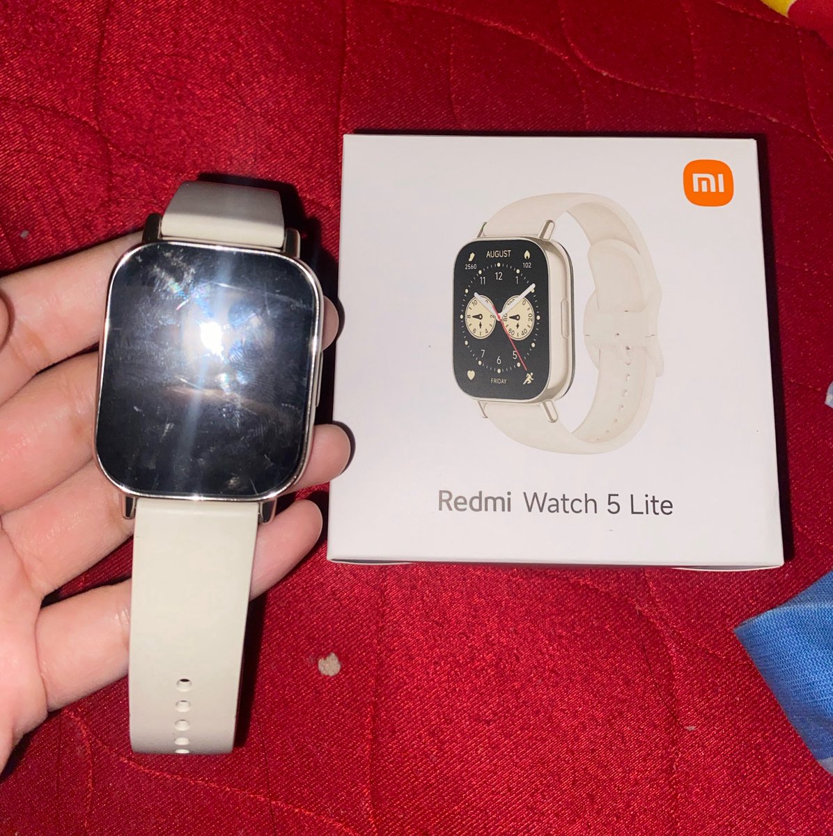 ricethr6's tweet photo. ส่งต่อ Redmi Watch 5 Lite ⌚️✨
ใช้งานปกติ 100% (เริ่มใช้ 11/68)
มีร่องรอยตามการใช้งาน มีรอยบนฟิล์มหน้าจอ กับสายคล้ำนิดหน่อยตามการใช้งาน
🧰 อุปกรณ์ครบ ตัวเรือน สายแท้ สายชาร์จ
💸 670 บาท ส่งฟรี
สนใจ DM ขอรูปเพิ่มเติมได้ 📩
#ส่งต่อนาฬิกา #smartwatch #RedmiWatch5Lite #นาฬิกามือสอง https://t.co/vdAUItIF1Z