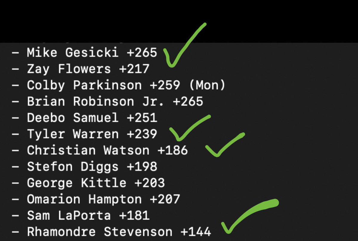 Furnacepicks's tweet photo. 99 for the After Noon 25x lay 😈

Not bad on early slate ATDs https://t.co/mdck2RdY0p
