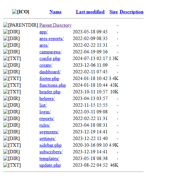 vileslash's tweet photo. Discovered some deprecated pages on @VaultCord's website that exposed the full directory listing of its mail subdomain, with some files available to download.

I reported this and other issues and was compensated for my findings. Props the owner for the professional response. https://t.co/4eOlBnVUfj